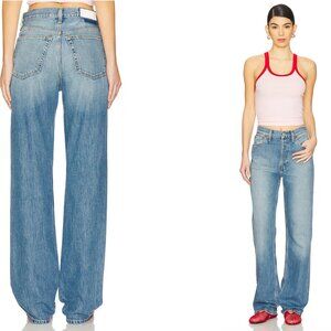 RE/DONE 90s High Rise Loose Jeans, Size 28